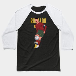 Cristiano Ronaldo Portugal Baseball T-Shirt